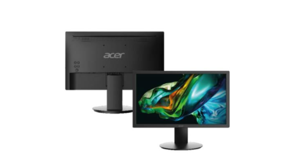 Monitor Acer 19.5" E200Q bi HD Resolución 1600x900 75 Hz VGA/HDMI Panel TN