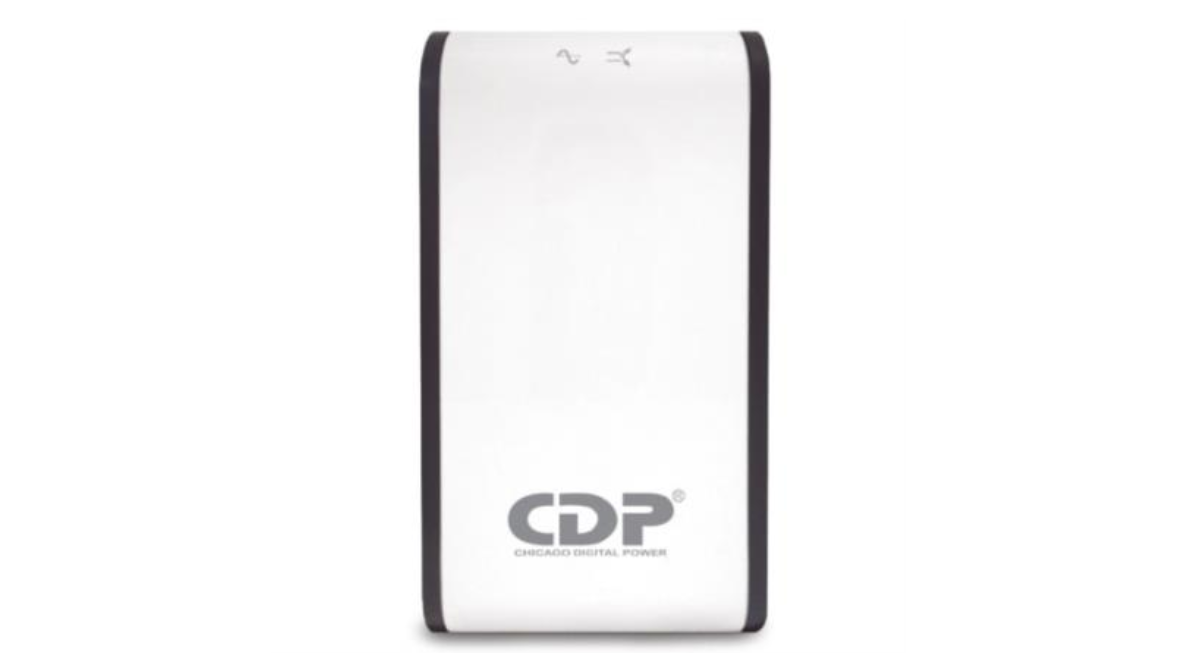 Regulador de voltaje CDP R2C-AVR1008 1000VA/500W indicadores LED de funcionamiento 8 contactos NEMA 5-15R