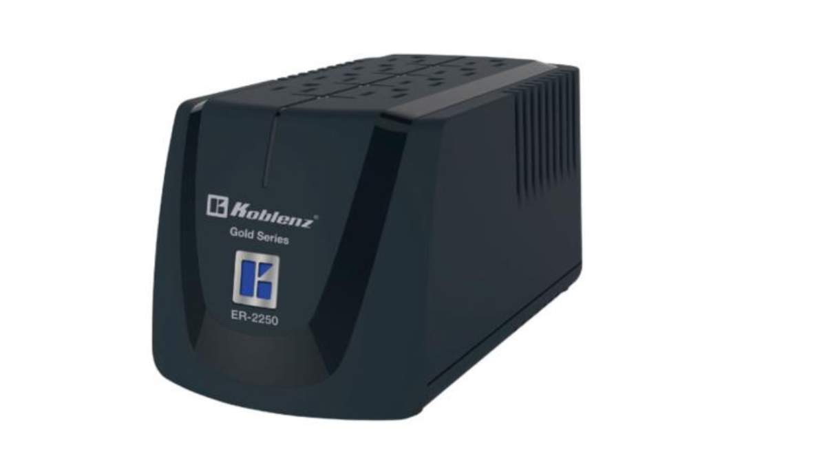 Regulador Koblenz ER-2250 2250VA/1000W 8 Contactos 1LED Garantía 5 Años