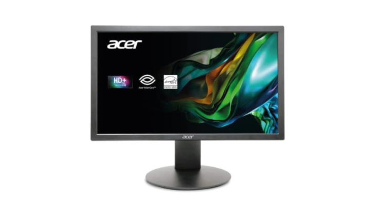 Monitor Acer 19.5" E200Q bi HD Resolución 1600x900 75 Hz VGA/HDMI Panel TN
