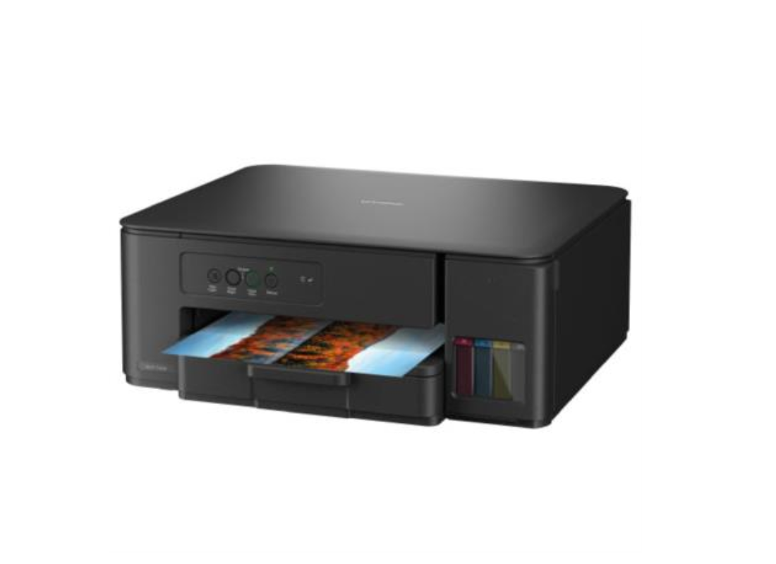 Impresora 3 en 1 DCP-T230 Brother Inyección de Tinta a Color InkBenefit Tank para Imprimir Escanear y Copiar