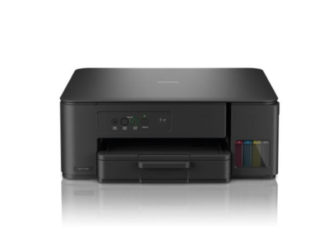 Impresora 3 en 1 DCP-T230 Brother Inyección de Tinta a Color InkBenefit Tank para Imprimir Escanear y Copiar