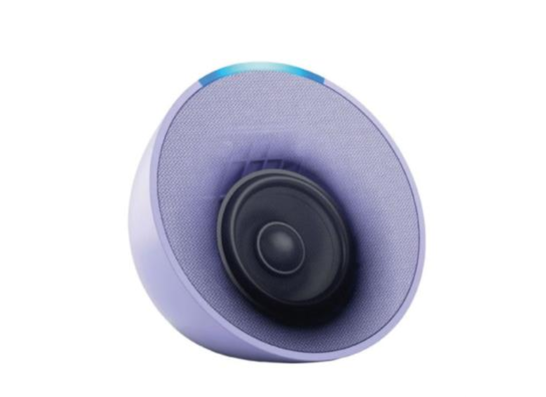 Bocina Inteligente Alexa Amazon Echo Pop Proyección Frontal de 1.95" Wi-Fi/Bluetooth Color Lavanda