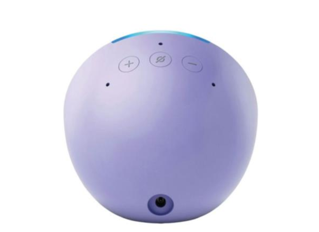 Bocina Inteligente Alexa Amazon Echo Pop Proyección Frontal de 1.95" Wi-Fi/Bluetooth Color Lavanda