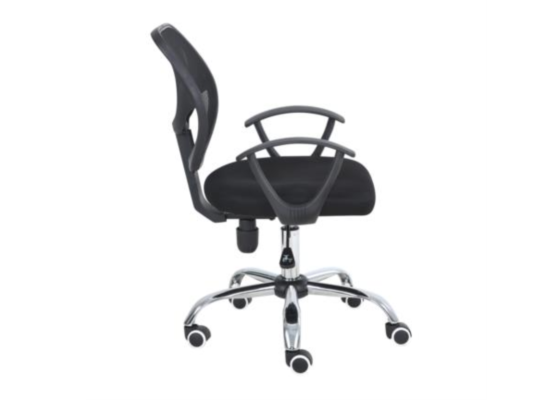 Silla de Visitas Nextep con Descansabrazos Tela/Malla