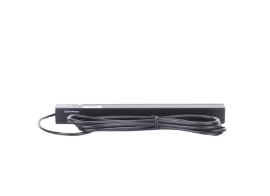 PDU Básico Para Distribución de Energía, Con 12 Tomas NEMA 5-15R Traseras, 1UR, 15 Amp, 120 Vca