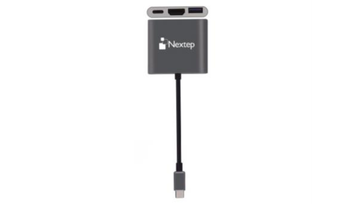 Hub Nextep USB-C 3 en 1 USB 3.0/HDMI 4K