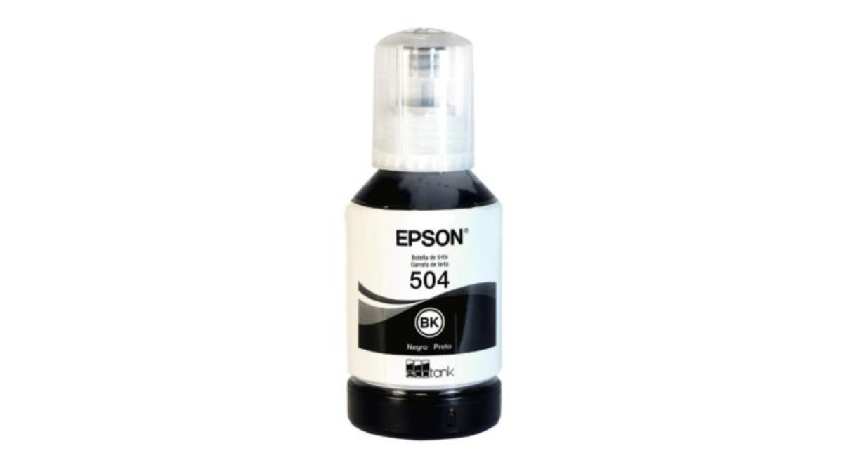 Tinta Epson T504 127ml EcoTank L4150/L4160 Color Negro