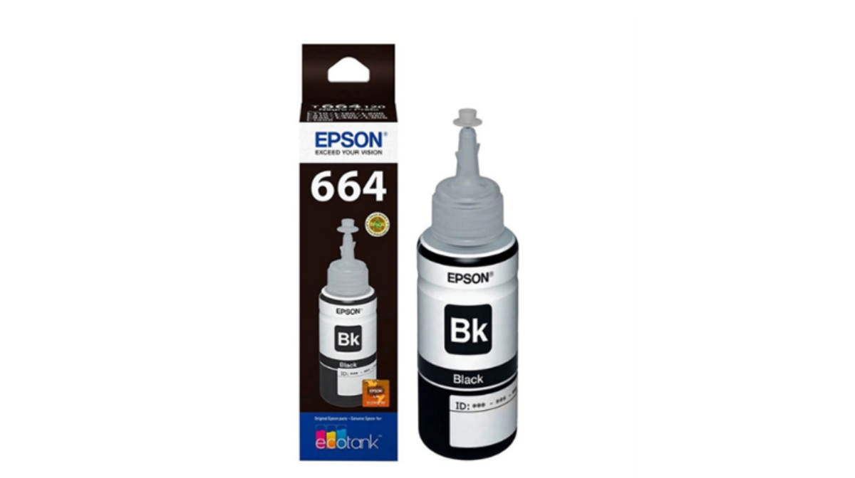 TINTA EPSON 664 NEGRA L200 L220 L310