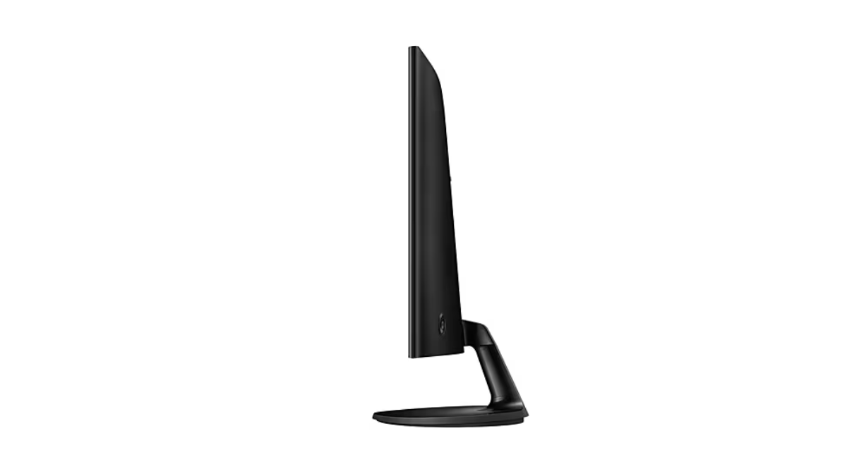 Monitor Samsung 27 Pulgadas Essential, FHD, Curvatura 1800R, 75Hz, 4ms, color Negro, LS27D360GALXZX