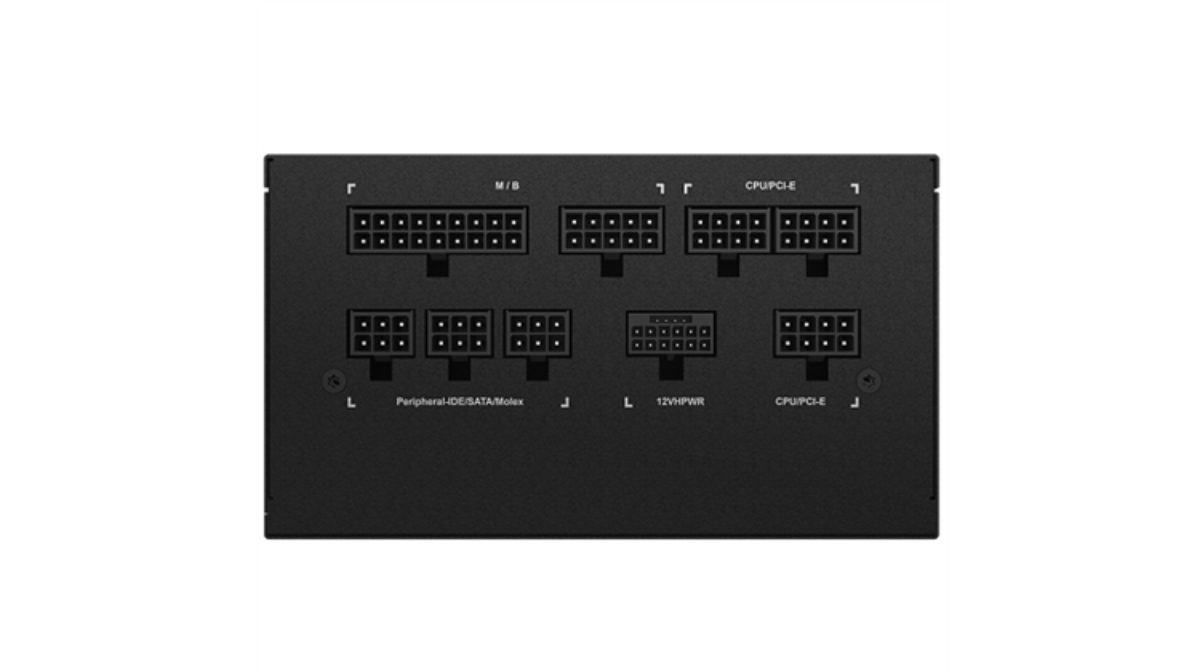 Fuente de Poder Gigabyte (D90)GP-UD850GM PG5 850W ATX 12V 80 Plus Gold Modular PCIe 5.0 20+4 pin Fan 120mm Negro