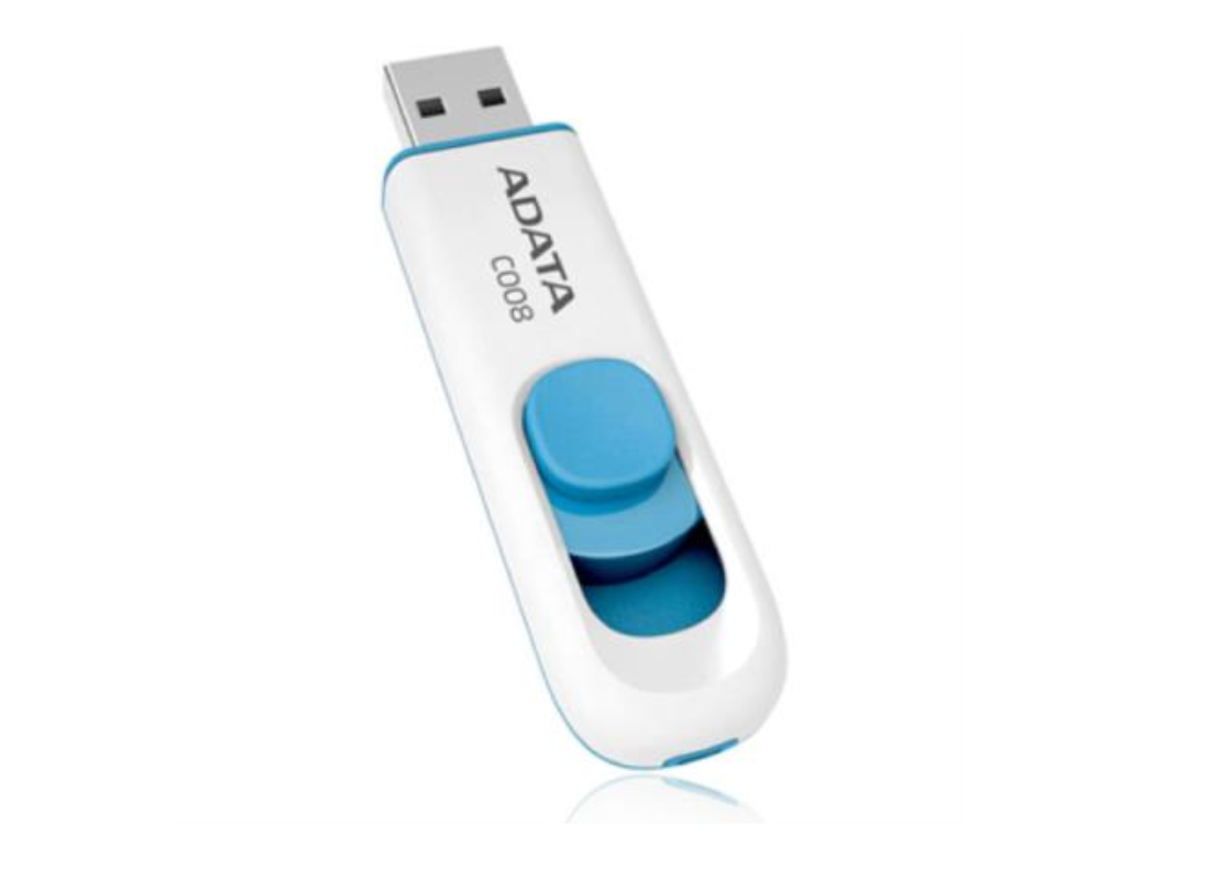 Memoria USB Adata C008 32 GB Color Blanco-Azul