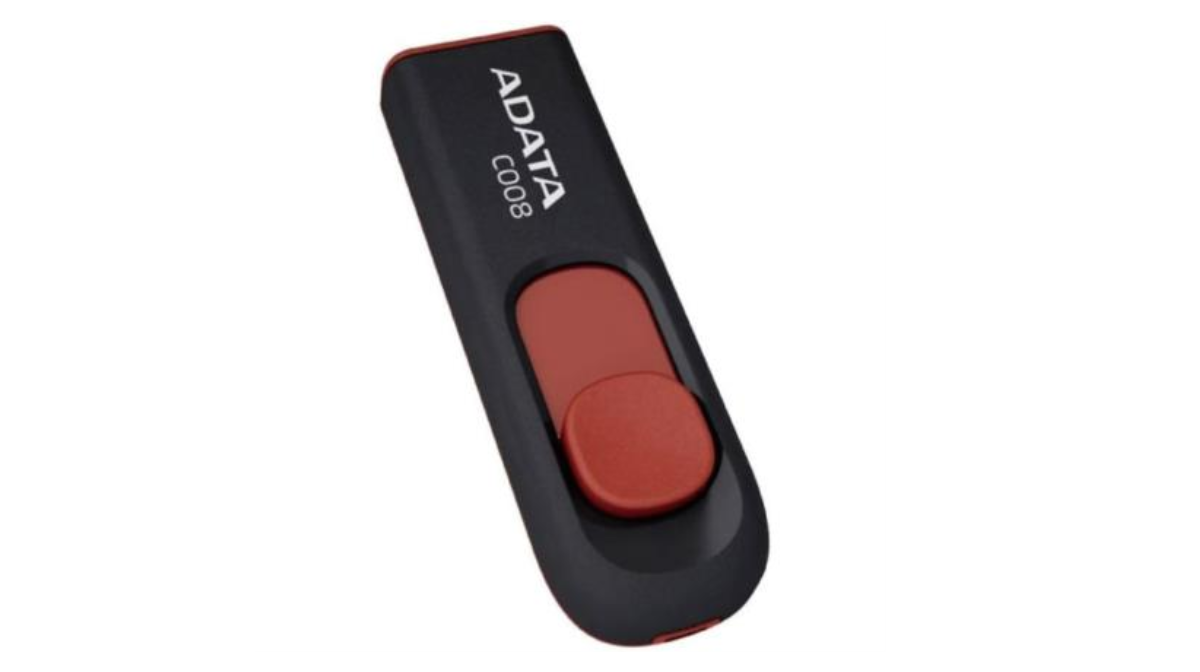 Memoria USB Adata C008 32 GB Color Negro-Rojo