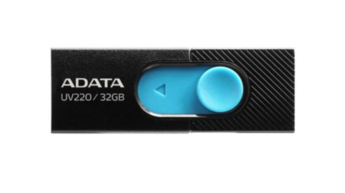 Memoria USB Adata UV220 32 GB 2.0 Color Negro-Azul