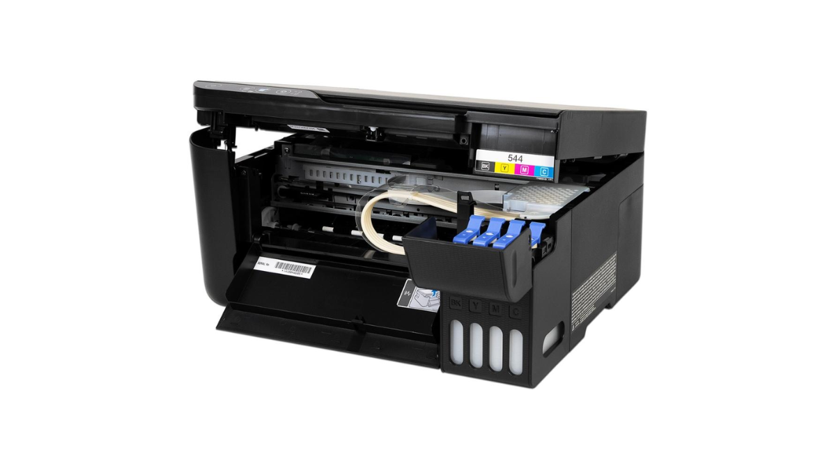 Impresora Multifuncional EPSON L3210 , 600 x 1200 DPI, Inyección de tinta