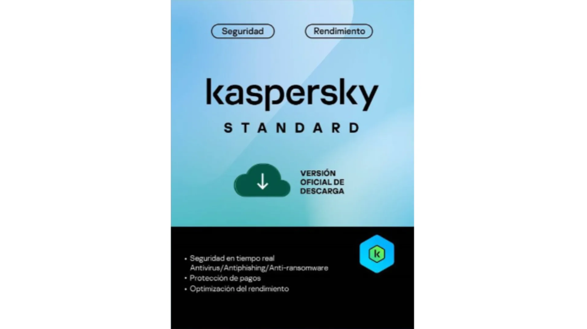 Anti Virus Kaspersky Standard 1 Dispositvo 1 Año ESD