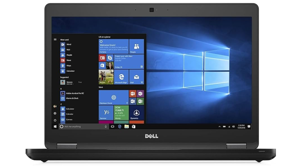 LAPTOP DELL LATITUDE 5480, CORE I5-7300U A 2.6GHZ, 8GB RAM, 500GB HDD, 14"